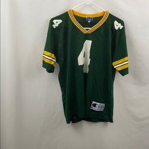 Vtg Brett Favre Green Bay Youth 18-20 XL Jersey
